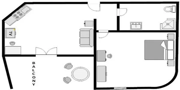 Apartments Paloma Blanca 1 梅杜林